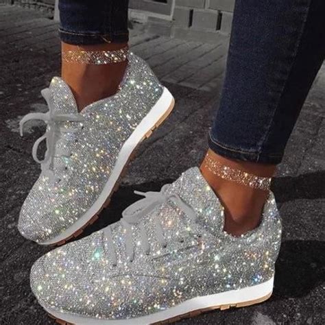 sparkly sneakers for women